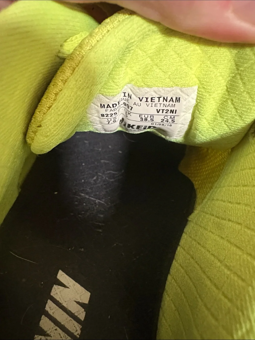 Nike Neon Lime Green Women's Air Max Sneakers